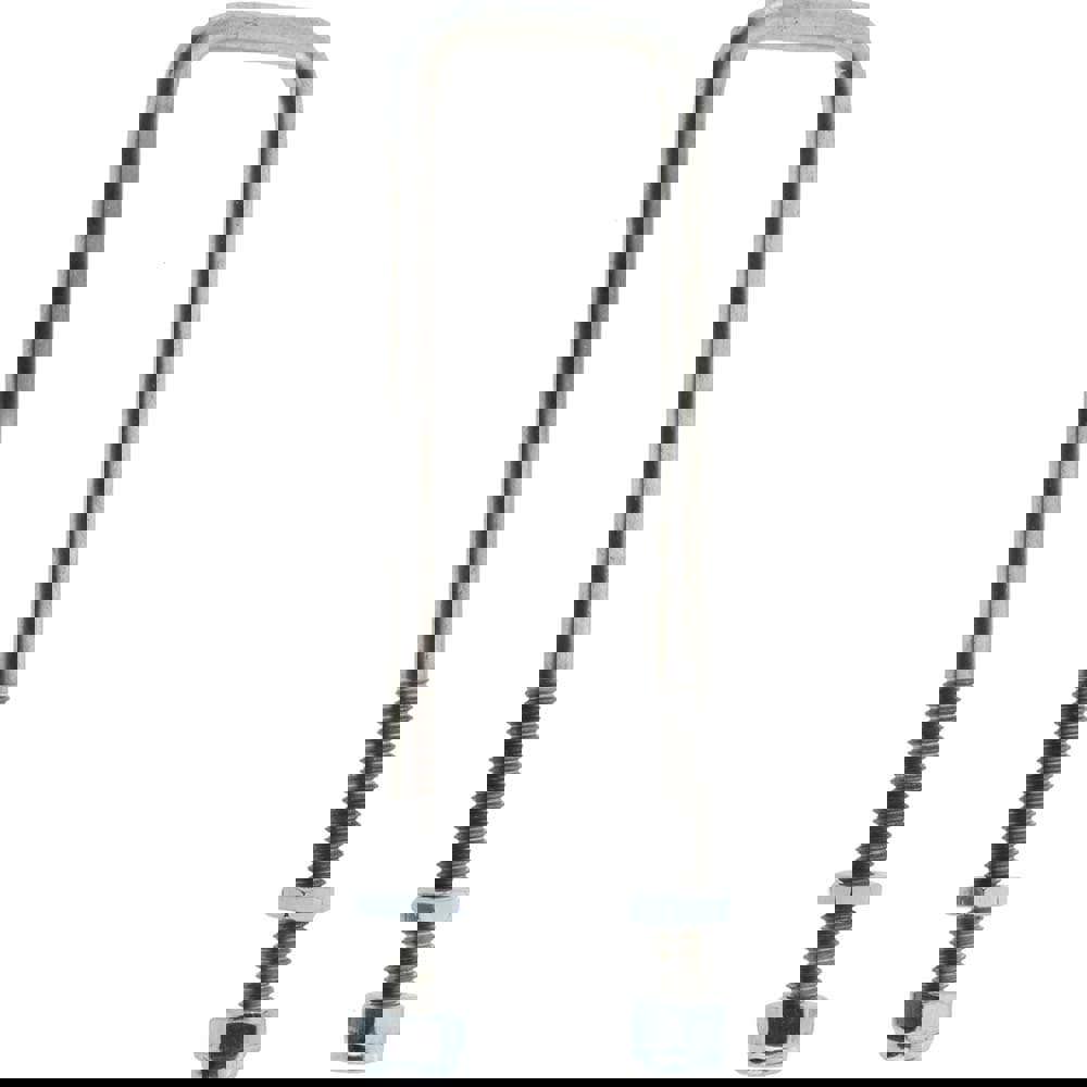 500 Lb Capacity, Carbon Steel Clamp Latch Plate & Hook Assembly